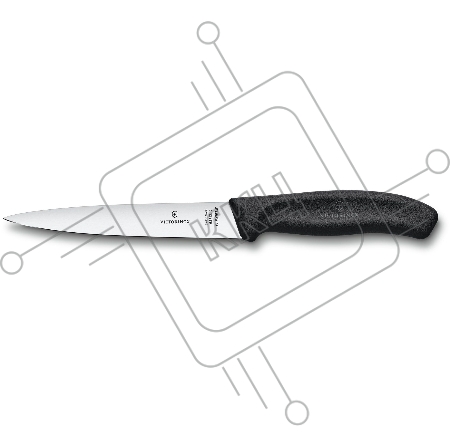 Нож кухонный Victorinox Swiss Classic (6.8713.16B) стальной филейный лезв.160мм прямая заточка черный блистер