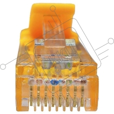 Патч-корд Suprlan 10-0162 UTP RJ-45 вил.-вилка RJ-45 кат.5E 1м желтый LSZH 24AWG