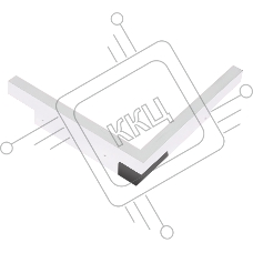 Светильник светодиодный угловой GL3981 WH белый IP20 24W 4200K 48V 300*300*45