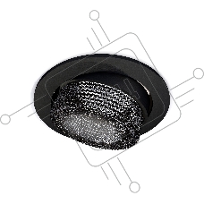 Комплект встраиваемого поворотного светильника Ambrella light XC7652061 SBK/BK черный песок/тонированный MR16 GU5.3 (C7652, N7192)