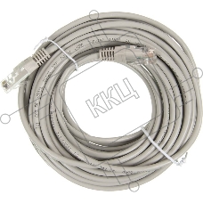 Патч-корд Lanmaster UTP TWT-45-45-10-GY вилка RJ-45-вилка RJ-45 кат.5е 10м серый ПВХ (уп.:1шт)