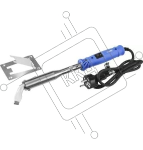 Паяльник ЗУБР 55301-200  профессионал с выкл пластмассовой рукояткой и долговечным жалом 200Вт клин