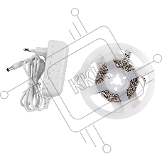 Лента светодиодная GLS-5050-30-7.2-12-IP20-PRO-6-3-KIT готовый комплект 3м с адаптером