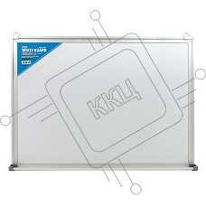 Демонстрационная доска Deli E7818 магнитно-маркерная лак 90x150см белый с аксессуарами