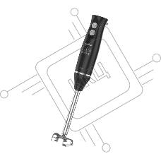 Блендер Blackton Bt HB732SS Черный