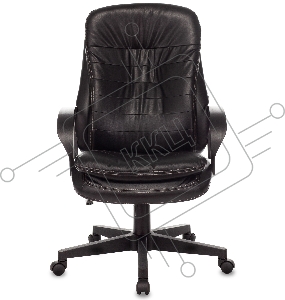 Кресло руководителя Бюрократ T-9950PL черный эко.кожа крестовина пластик
