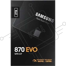 Накопитель SSD Samsung 2Tb 870 EVO Series MZ-77E2T0B/EU