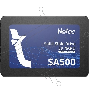 Накопитель SSD Netac 512GB SATA-III SA500 NT01SA500-512-S3X  2,5