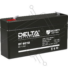 Батарея Delta DT 6012 (6V, 1.2Ah)