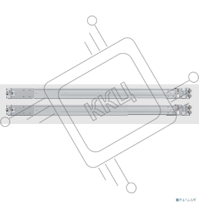 Комплект направляющих 1U/2U/3U SYNOLOGY RKS-02