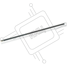 Нагревательный элемент Cet CET291014 (RM1-9189/RM1-8809) для HP LJ Pro M401/M425