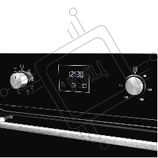 Встраиваемый духовой шкаф MOE 6183 B 60 см, 8 режимов, High-Tech, 70 л, гидролизная очистка, черный