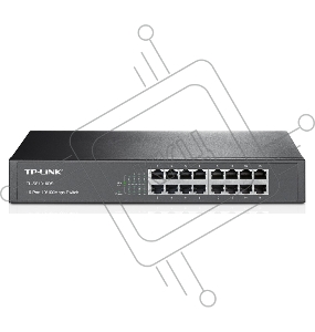 Сетевой коммутатор TP-Link SMB TL-SF1016DS Коммутатор неуправляемый 16 ports 10/100 Мбит/с