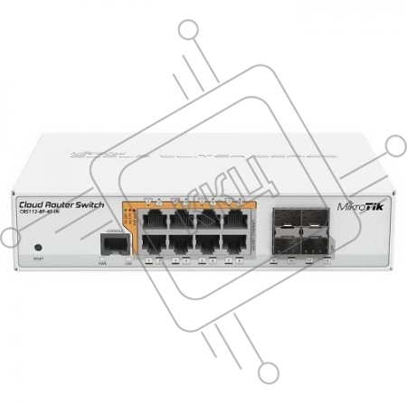 Маршрутизатор 8PORT 1000M 4SFP CRS112-8P-4S-IN MIKROTIK