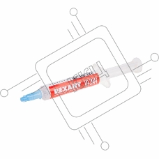 Смазка силиконовая Rexant, «Демпферная» ПМС-60000, 2 мл, шприц