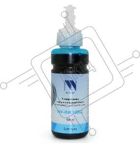 Чернила совместимые NV-INK100U Light Cyan универсальные на водной основе для аппаратов Сanon/Epson/НР/Lexmark (100ml) (Китай)