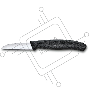 Нож кухонный Victorinox Swiss Classic (6.7303) стальной разделочный лезв.60мм прямая заточка черный без упаковки