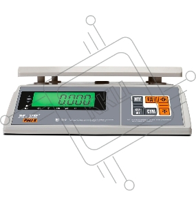 Весы фасовочные Mertech M-ER 326AFU-6.01 LCD белый (3105)