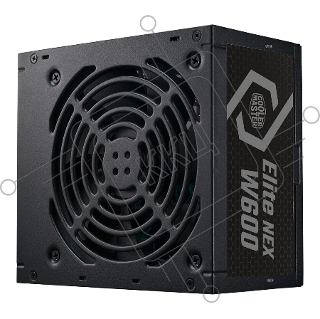 Блок питания 600 Ватт/ Power Supply Cooler Master Elite NEX W600, 600W, ATX, 120mm, 5xSATA, 2xPCI-E(6+2), 3xMolex, APFC, 80+white, Bulk w/EU cord