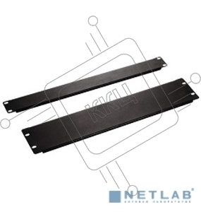 Монтажное оборудование Hyperline BPV-4-RAL9005 Фальш-панель на 4U, цвет черный (RAL 9005)