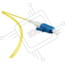 Пигтейл LANMASTER LC, UPC, одномодовый, 1.5 м