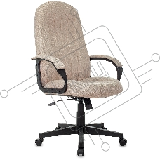 Кресло руководителя Бюрократ T-898AXSN бежевый 38-402, крестовина пластик