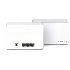 Домашняя Mesh Wi‑Fi система AX3000 Whole Home Mesh Wi-Fi 6 SystemSPEED: 574 Mbps at 2.4 GHz + 2402 Mbps at 5 GHzSPEC: Internal Antennas, 3× Gigabit Ports per Unit (WAN/LAN auto-sensing), 1024-QAM, OFDMA, HE160FEATURE: MERCUSYS APP, Router/AP Mode, One Uni
