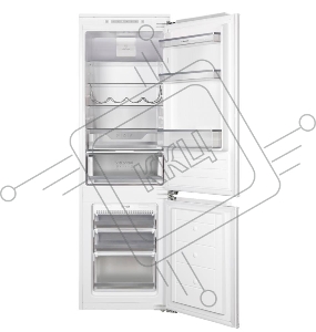 Встраиваемый холодильник Hansa BK318.3FVC / 178x54x54, 190/56 л, нижняя морозильная камера, белый