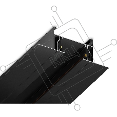 GL7122 BK черный матовый IP20 Standard 220V NEW 1000*58.6*18