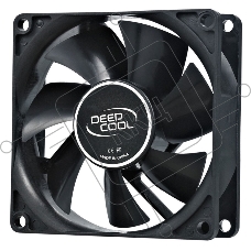 Вентилятор для корпуса DEEPCOOL XFAN 80 черный, 80 мм, 1800 об/мин, 20.3 дБ, 4 pin