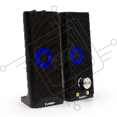 Саундбар-Акустическая система 2.0 ExeGate EX289681RUS Accord 280 (питание USB, Bluetooth, 2х3Вт (6Вт RMS), 60-20000Гц,  черный, RGB подсветка, с возможностью трансформации в саундбар)
