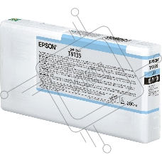 Картридж Epson T9135 (C13T913500) светло-голубой (200 мл) для SureColor SC-P5000, SC-P5000V