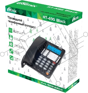 Телефон RITMIX RT-495 black
