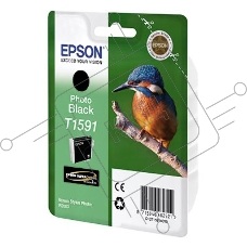 Картридж струйный Epson C13T15914010 фото черный (850 стр) для Epson St Ph R2000