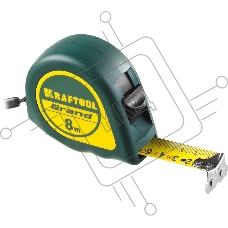Рулетка KRAFTOOL GRAND 34022-08-25  8м/25мм с ударостойким корп.