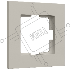 Рамка на 1 пост Slab (дымчатый софт) W0012917