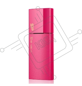 Флеш Диск 32Gb Silicon Power Blaze B05, USB 3.0, Розовый