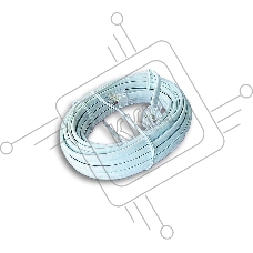 Кабель.телефонный аппарат-розетка TC6P4C-5M, 5 м