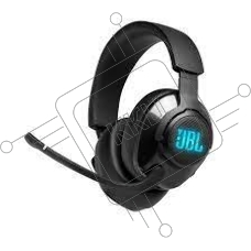 Гарнитура игровая с микрофоном JBL Quantum 400 черный оголовье USB (JBLQUANTUM400BLK)