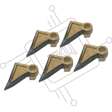 Сепаратор Cet CET7345 (4040-5755-01) для Konica Minolta Bizhub 227/287/367 тефлонового вала