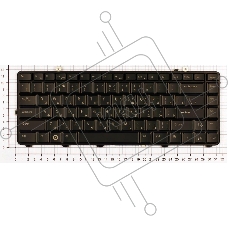 Клавиатура для ноутбука Dell Studio 15 1555 1557 1558 черная с подсветкой