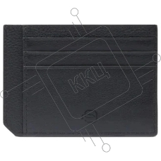 Чехол для кредитных карт Piquadro Russel PP2762W137R/N черный натур.кожа