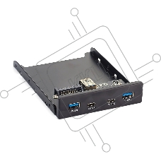 Планка USB на переднюю панель Exegate U3H-619, 3,5