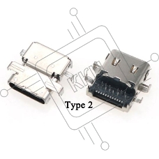 Разъем USB TYPE-C для ноутбука Lenovo ThinkPad E480 E485 E580 E585 R480 E590 VER-2