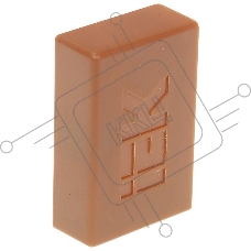 ELECOR Заглушка КМЗ 12х12 дуб (4шт/компл) | EL-KK10D-Z-012-012-K11 | IEK