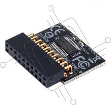 Модуль защиты информации Gigabyte GC-TPM2.0, TPM header key, LPC bus, (for Intel 200/100/8/9/99 series, AMD AM4, FM2 series) OEM