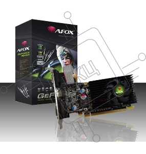 Видеокарта AFOX AF210-1024D2LG2 GEFORCE G210 1GB DDR2 64BIT DVI HDMI VGA LP HEATSINK RETAIL PACK