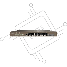 Коммутатор 24PORT 1000M POE 4SFP G5328P-24-410W IP-COM