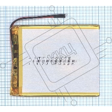 Аккумулятор Li-Pol (батарея) 4*60*75мм 2pin 3.7V/2500mAh