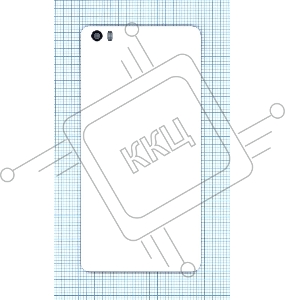 Задняя крышка для Xiaomi Mi Note, белая
